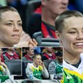 Sausakimšoje „Žalgirio“ arenoje – ypatinga viešnia: Rose Namajunas dar prieš rungtynes įkvėpė Kauno komandos krepšininkus