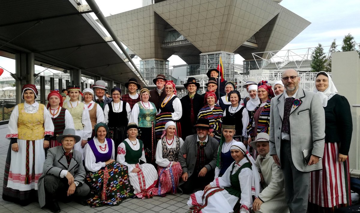 Japonijoje pristatyta Lietuvos dainų šventė FOTO: LNKC