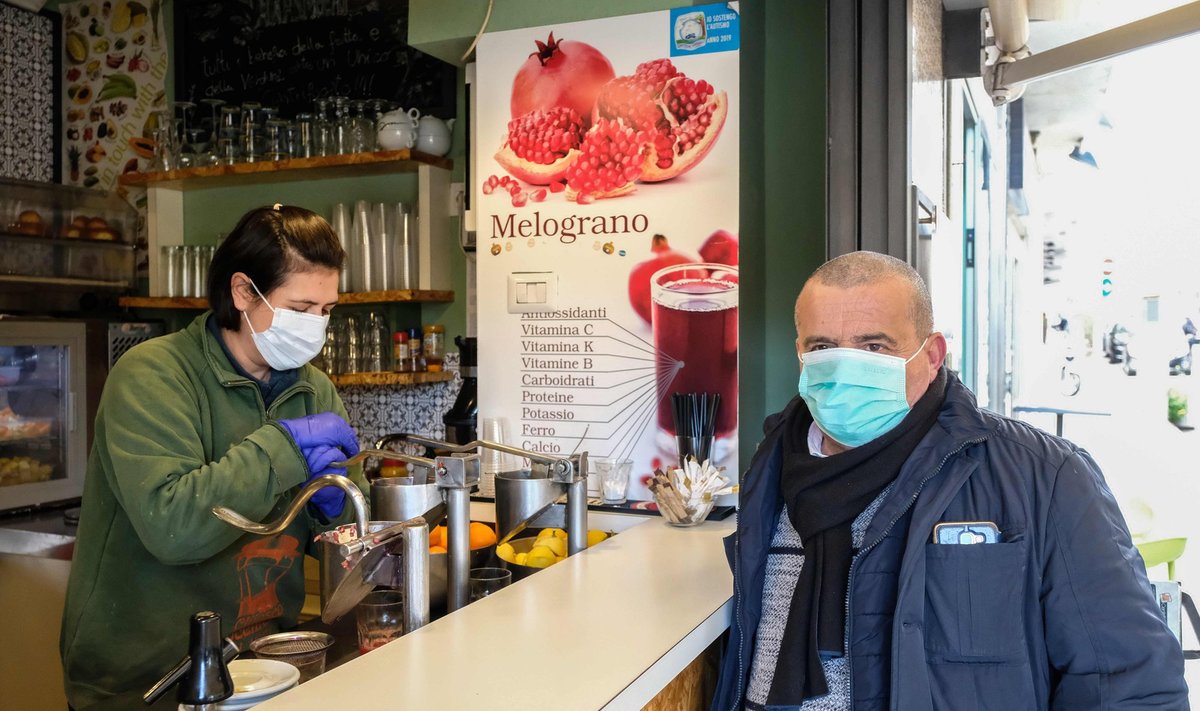 Koronavirusas plinta Italijoje