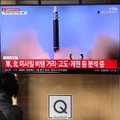 JAV smerkia neteisėtą ir destabilizuojantį Šiaurės Korėjos balistinės raketos paleidimą