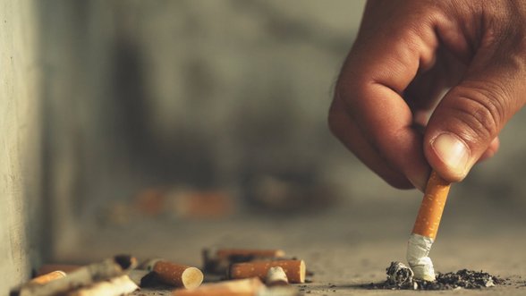 Europos šalių duomenys rodo, kad rūkorių procentas Lietuvoje keturis kartus didesnis nei Švedijoje
