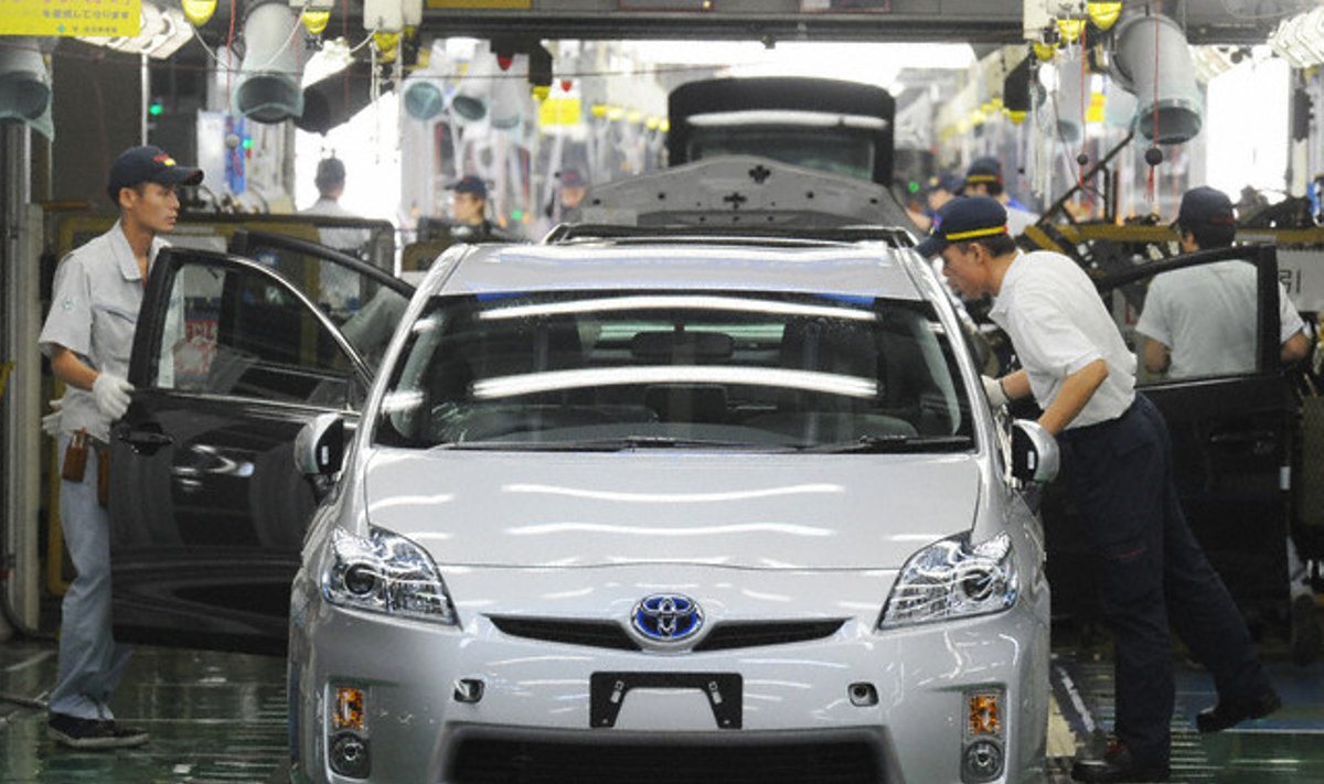 Toyota gamykla