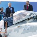 Erdoganui negavus F-35 naikintuvų, Putinas jam asmeniškai reklamavo rusiškus Su-57