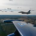 Belgų kariškiai paviešino nuotraukas iš oro policijos misijos Baltijos šalyse