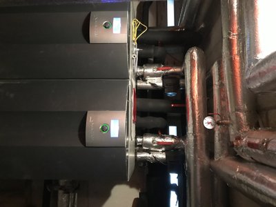 Šilumos siurbliai alpha innotec renovuotame daugiabutyje Biržuose