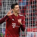 Į Čempionų lygos ketvirtfinalį „Bayern“ žengė su Lewandowskio rekordu, „Liverpool“ teko pasinervinti