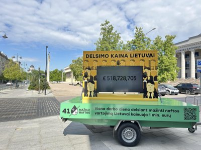 Lietuvos atsinaujinančių energetikos išteklių energetikos konfederacijos (LAIEK) inicijuota socialinė akcija 