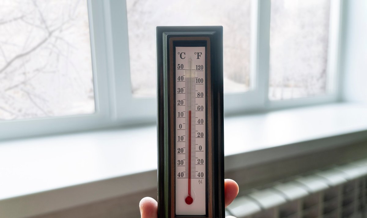 Optimali temperatūra namuose