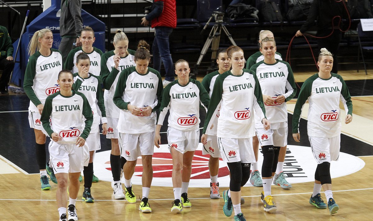 Europos moterų krepšinio čempionato atranka. Lietuva - Slovėnija