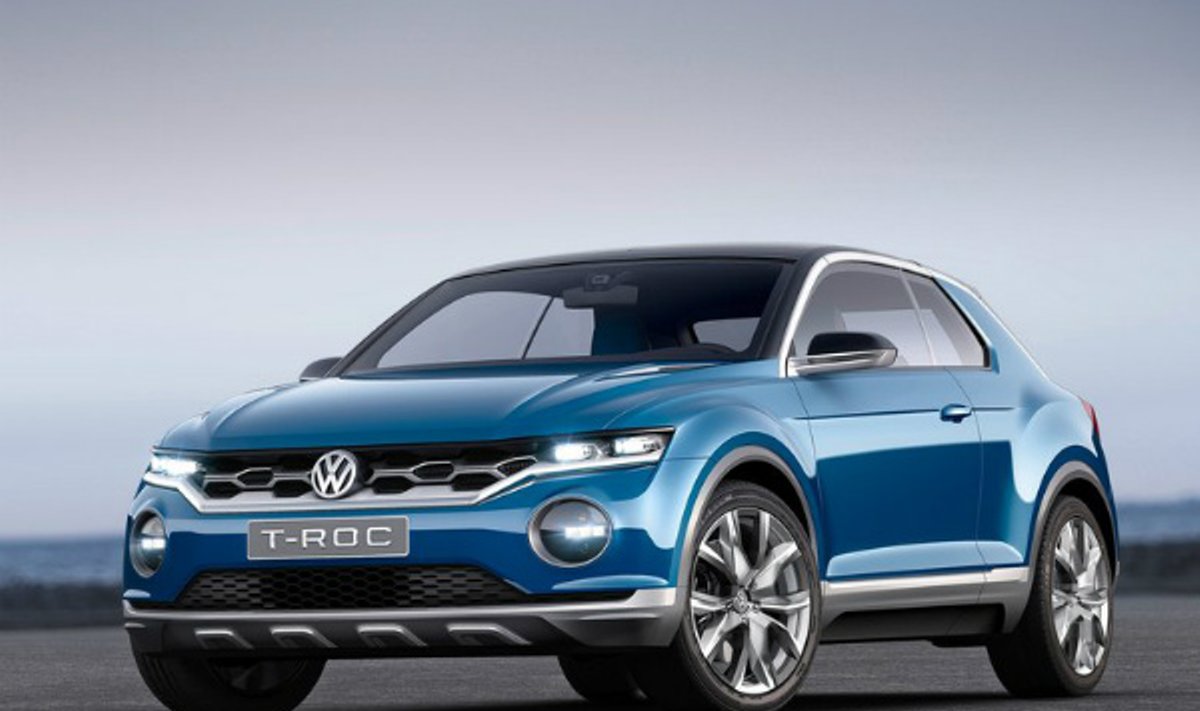 Koncepcinis "Volkswagen T-Roc"