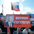 Rusijoje Gegužės 1-osios eitynės įgavo naujų spalvų