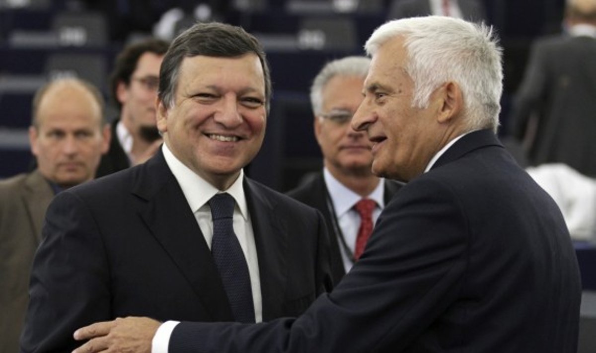 Jose Manuel Barroso ir Jerzy Buzek