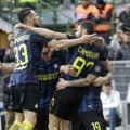„Inter“ pratrūko įvarčiais ir šoktelėjo į ketvirtą vietą