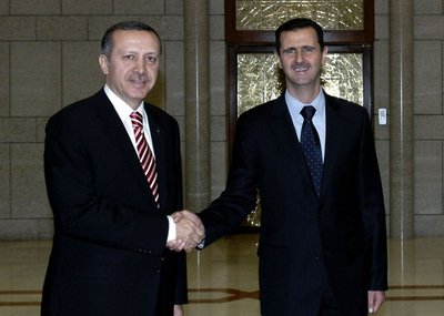 Recepas Tayyipas Erdoganas ir Basharas al Assadas