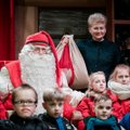 Vaikų susitikimas su Grybauskaite ir Kalėdų Seneliu: kas liko už kadro
