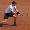 Pirma pasaulio raketė A. Murray pateko į „Fench Open“ ketvirtfinalį ir kausis su japonu