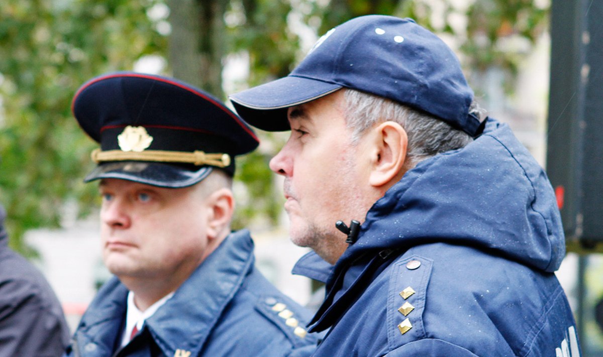 Latvijos policijos pareigūnai