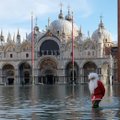 Veneciją vėl apsėmė potvynis
