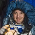 Trys astronautai saugiai sugrįžo iš TKS į Žemę