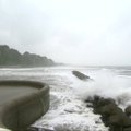 Taifūnas „Vongfong“ pasiekė Japoniją