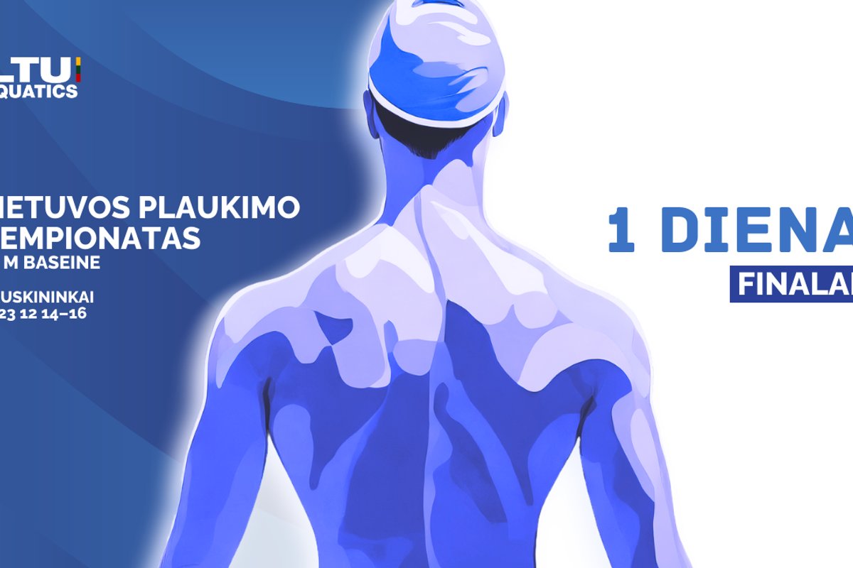 Lietuvos plaukimo čempionatas 2023 (25 m) .1 diena. Finalai Delfi video