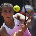 Moterų teniso turnyro Rumunijoje favoritė pateko į pusfinalį