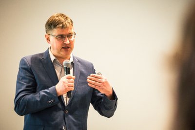 Kauno KTU inžinerijos licėjaus direktorius dr. Dainius Žvirdauskas