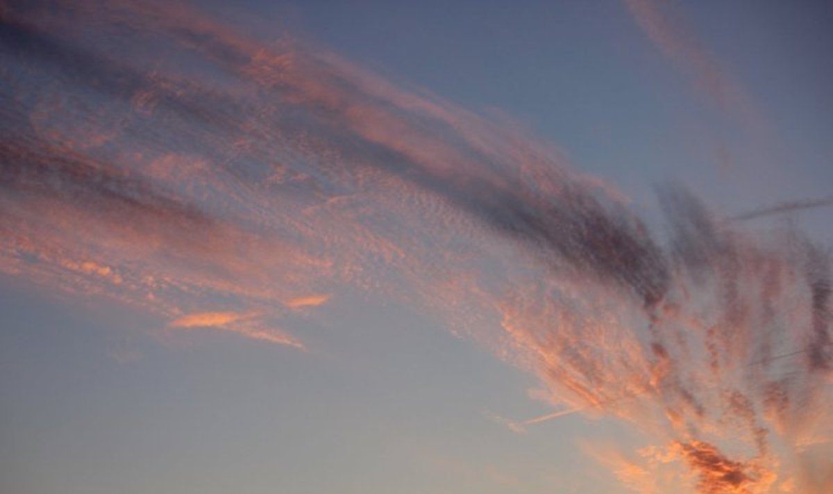 Įspūdingas dangus Gargžduose, DELFI skaitytojos Monikos nuotr.