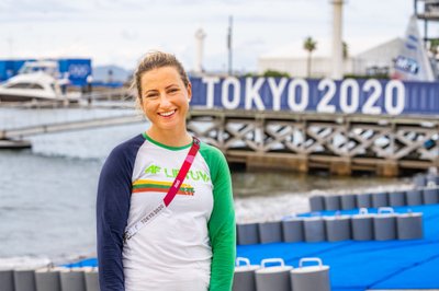 Viktorija Andrulytė Tokijo olimpinėse žaidynėse