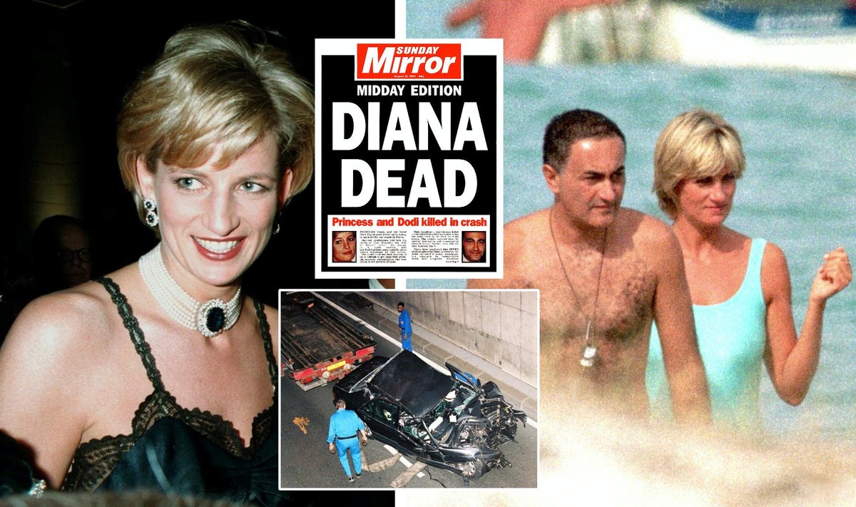 Princesė Diana, Dodis Al Fayedas, pirmasis Mirror puslapis po tragedijos