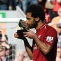 „Premier“ lygos įvertintas Salah sezoną užbaigė rekordą atnešusiu įvarčiu