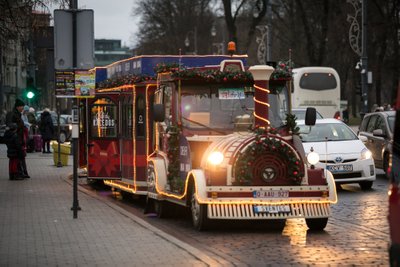 Kalėdinis traukinukas