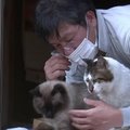 Naminiais gyvūnėliais Fukušimoje besirūpinantis japonas per 10 metų jiems išleido įspūdingą pinigų sumą