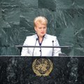 President Grybauskaitė at UN General Assembly: Silent consent to aggression does not help global stability