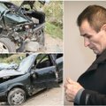 Per baisią avariją du žmones pražudęs vairuotojas: žuvusiojo šeima mane nori sužlugdyti