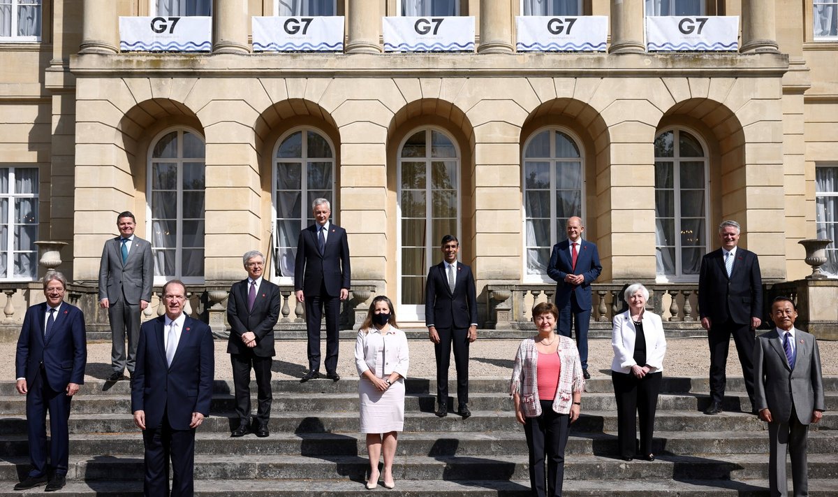 G7 finansų ministrų susitikimas Londone