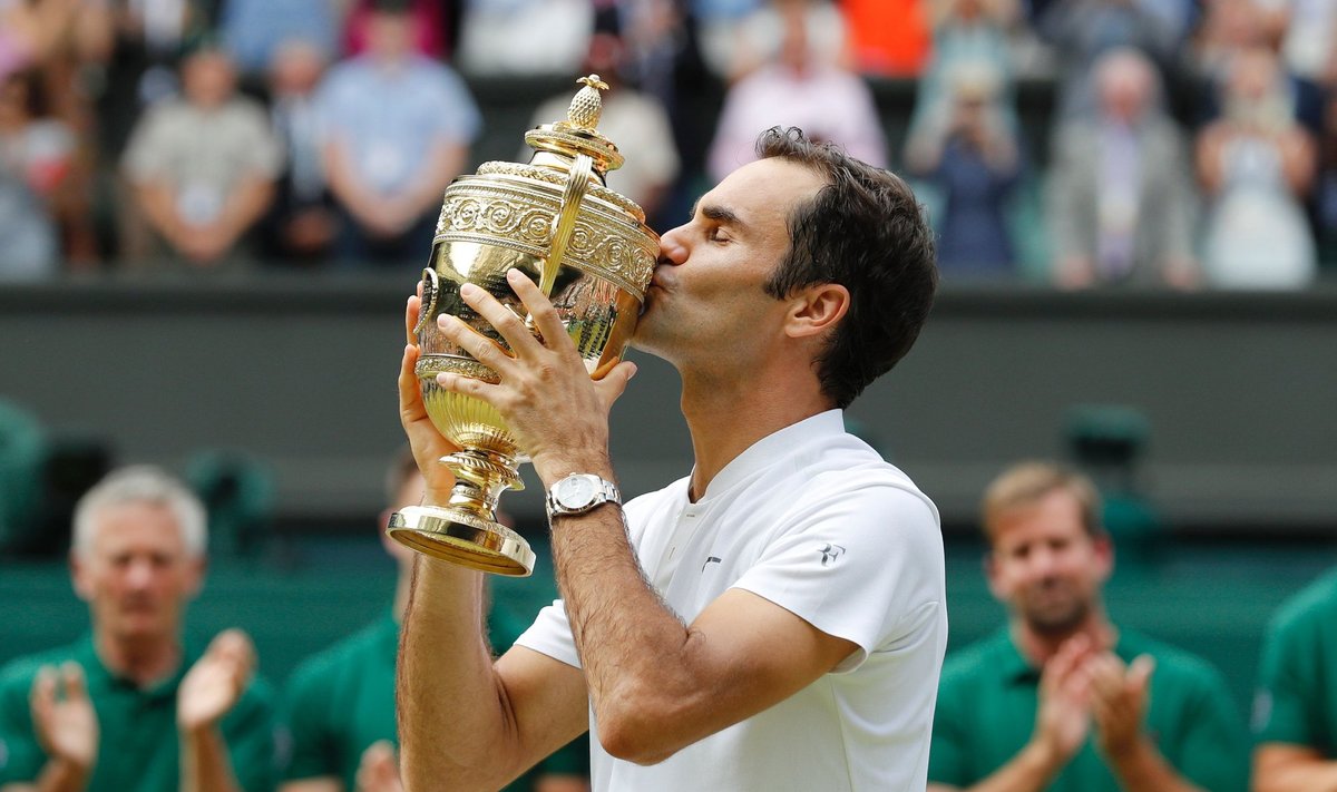 Vimbldono finalas: R. Federeris - M. Čiličius