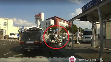 Pijany motocyklista wiózł dziecko