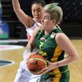 Lietuvos moterų krepšinio rinktinė be savo lyderių pralaimėjo Kinijai