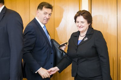Algirdas Butkevičius ir Loreta Graužinienė