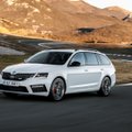 „Škoda“ pristatė atnaujintas „Octavia RS“ versijas