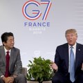D. Trumpas: JAV ir Japonija „iš esmės“ sutarė dėl prekybos susitarimo
