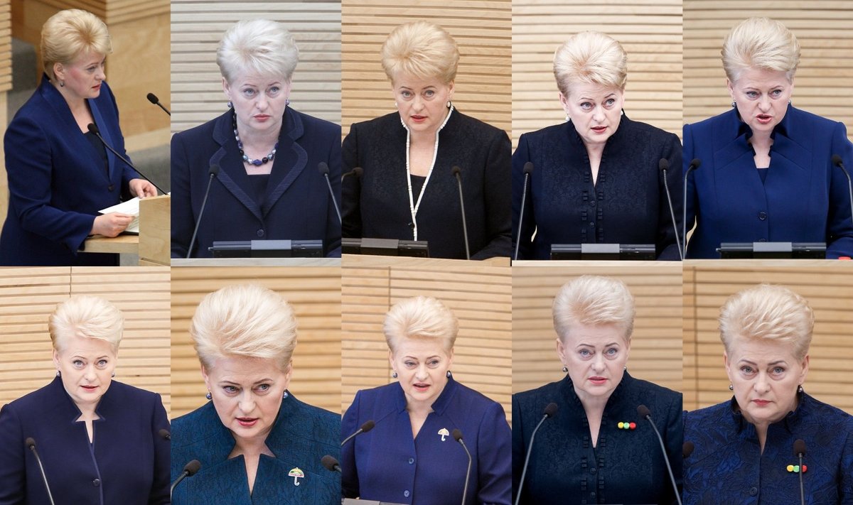 Prezidentės Dalios Grybauskaitės metiniai pranešimai