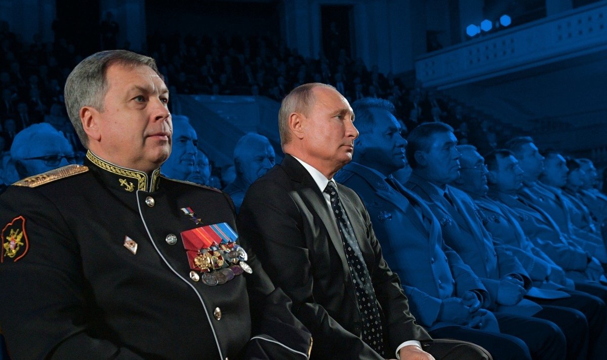 Igoris Kostiukovas ir Vladimiras Putinas