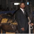 D. Washingtonui ant raudonojo Venecijos filmų festivalio kilimo kompaniją palaikė žirgas