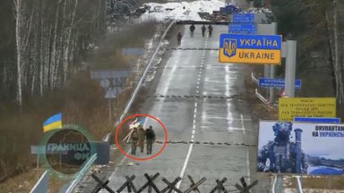 [Delfi trumpai] Baltarusijos pasieniečiams – ukrainiečių „pokštas“ (video)