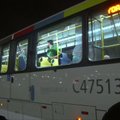 Rio de Žaneire apšaudytas žurnalistus vežęs autobusas