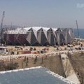 Žvilgsnis į Baku statomą 2012 metų Eurovizijos areną