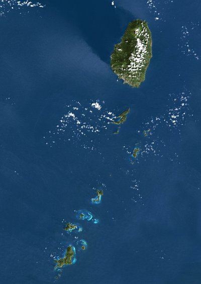 Grenadinai, Karibų jūros baseinas