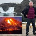 Panevėžietis apie Islandiją sukausčiusią baimę dėl ugnikalnio išsiveržimo: pavojus išlieka „aukšto lygio“